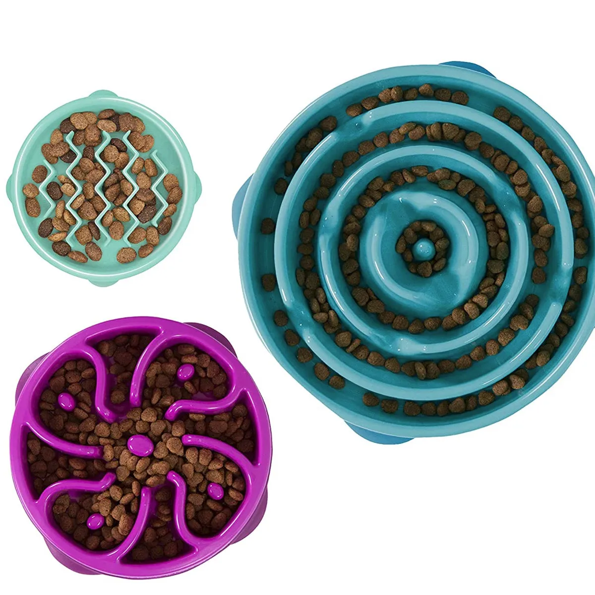 Mint Mini Wave Fun Feeder Slo Bowl