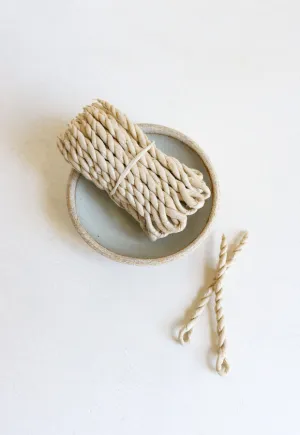 NATURAL ROPE INCENSE - SANDALWOOD - CEDAR - JUNIPER