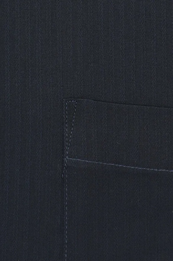 Navy Blue Dobby Formal Shirt
