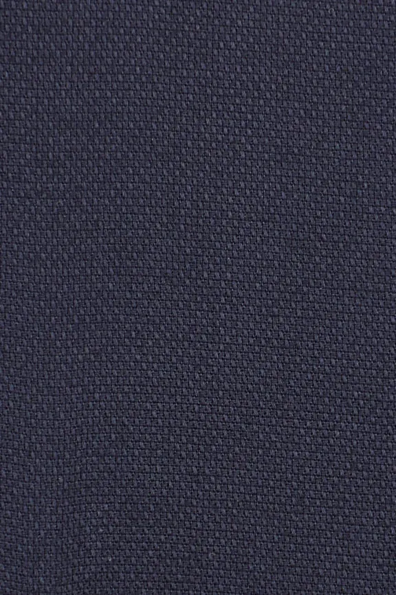 Navy Blue Dobby Textured Formal Shirt