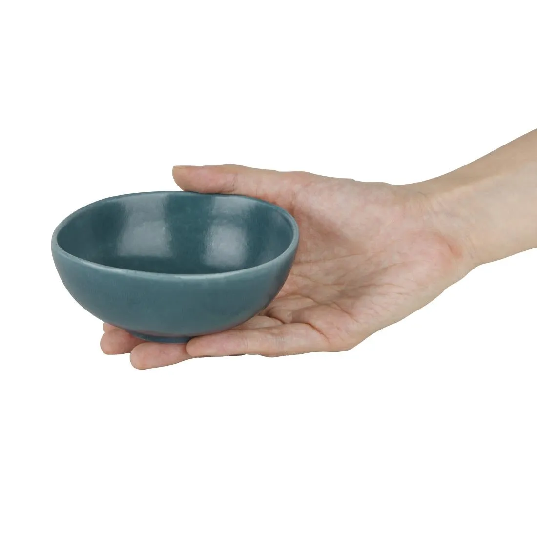 Olympia Build-a-Bowl Deep Bowls Blue 110mm (Pack of 12) - FC718