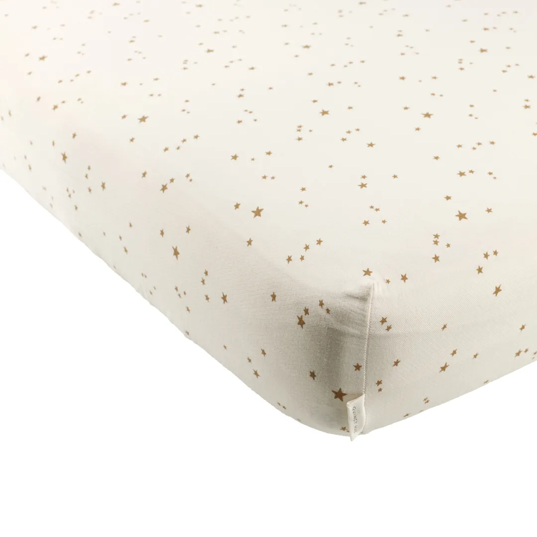 Organic Cotton Woven Crib Sheet