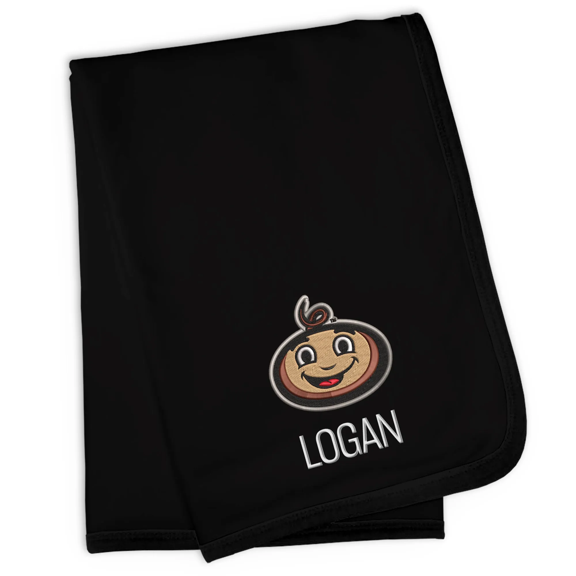 Personalized Ohio State Buckeyes Brutus Blanket