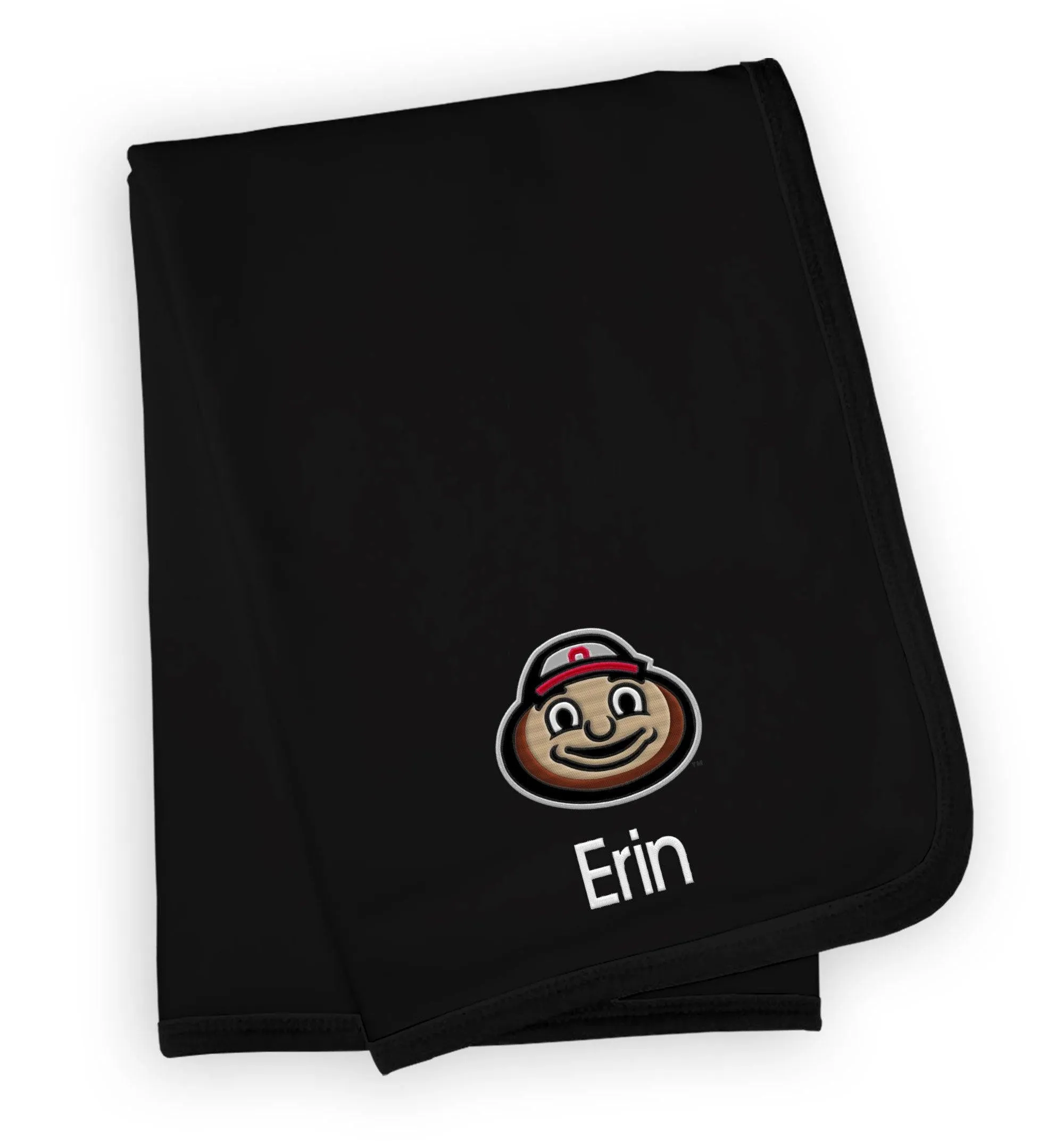 Personalized Ohio State Buckeyes Brutus Blanket