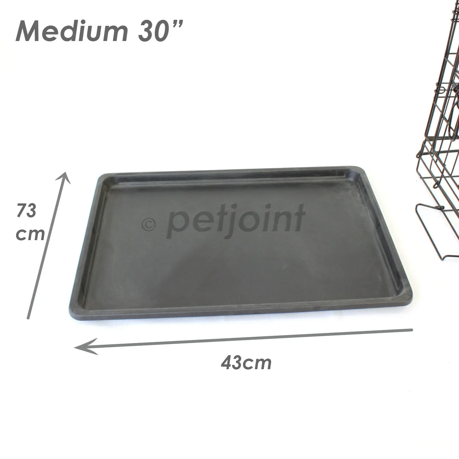 Pet Dog Crate Foldable Metal Cage Kennel Portable Pup Cat Rabbit House
