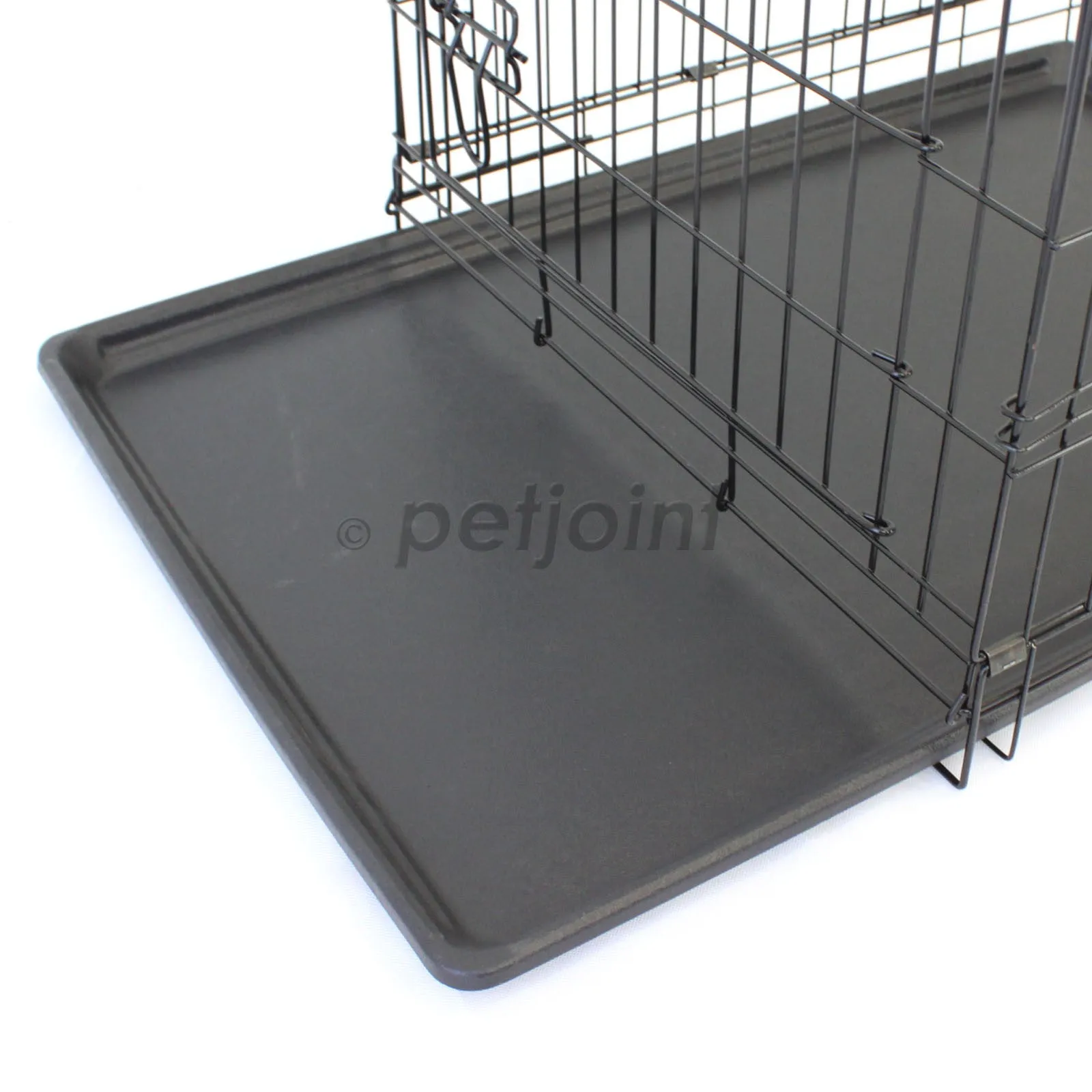 Pet Dog Crate Foldable Metal Cage Kennel Portable Pup Cat Rabbit House