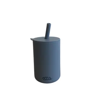 Petite Eats Silicone Mini Smoothie Cup - Pewter