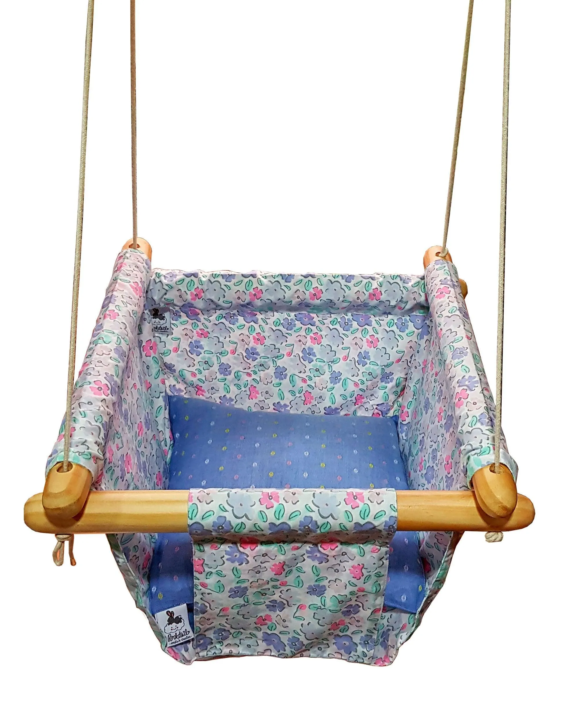 Pine Wood Swing - Spring Time