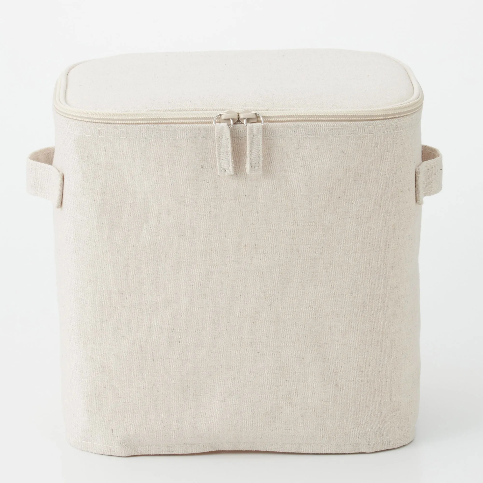 Polyester Linen Soft Box - Rectangle With Lid Medium Half