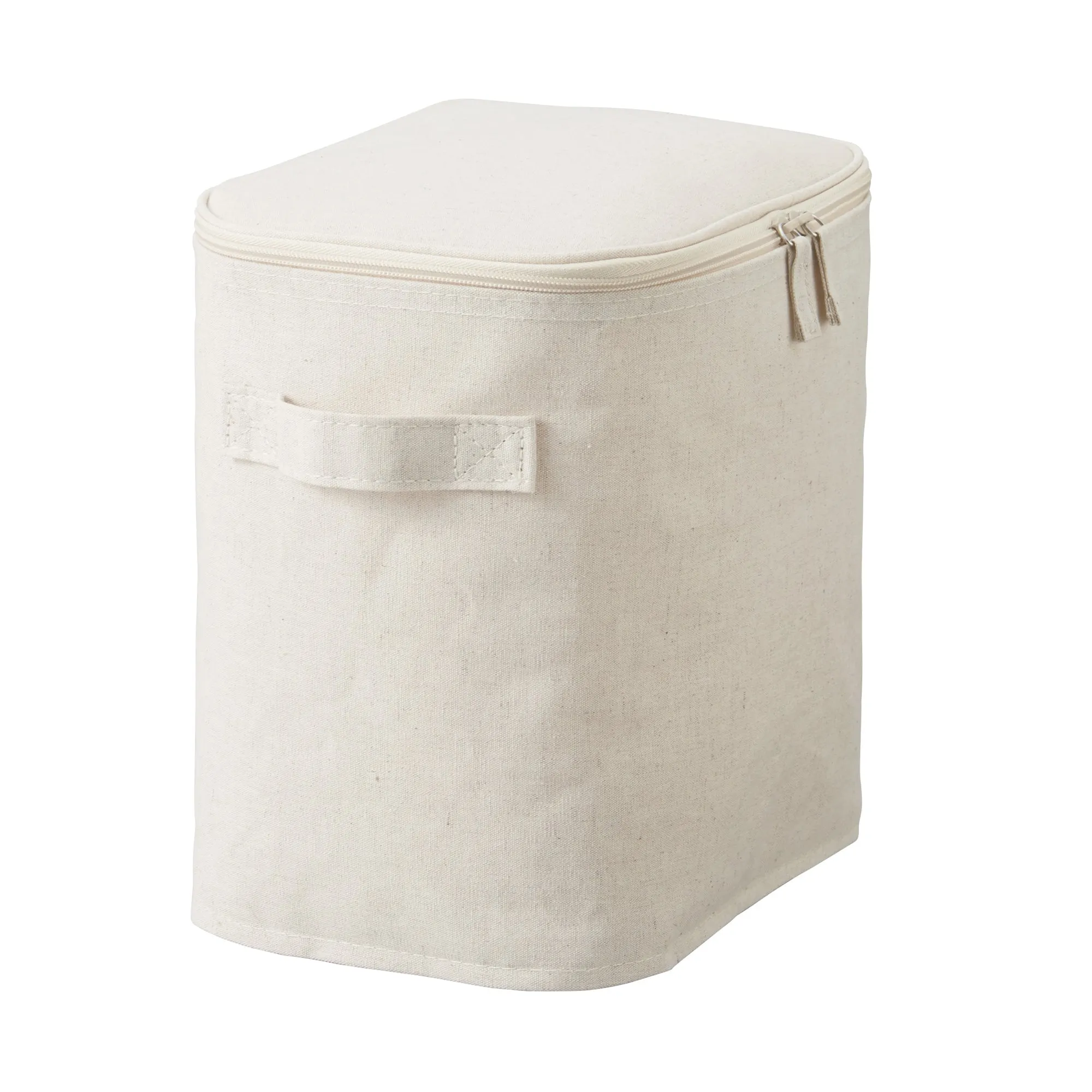 Polyester Linen Soft Box - Rectangle With Lid Medium Half
