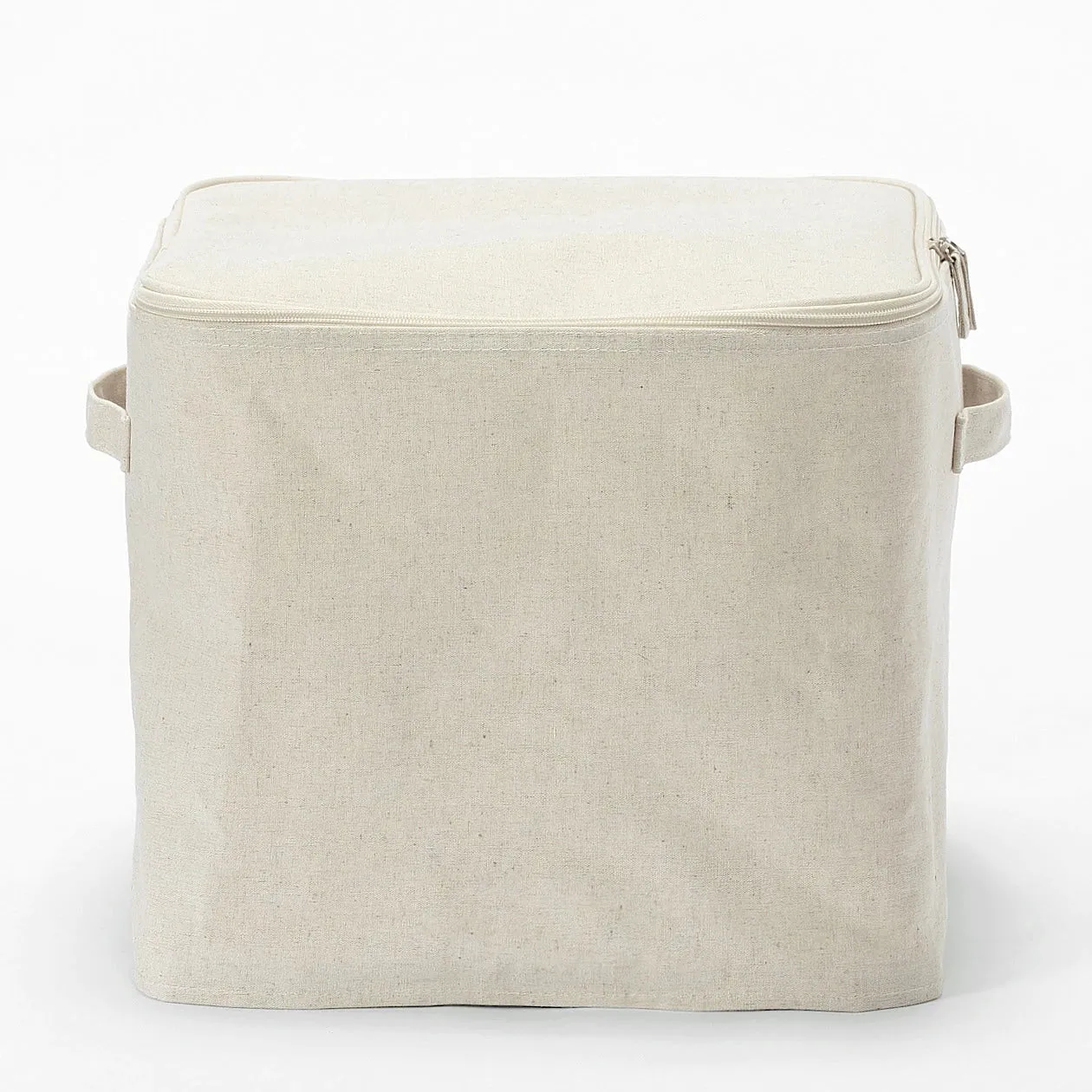 Polyester Linen Soft Box - Square With Lid