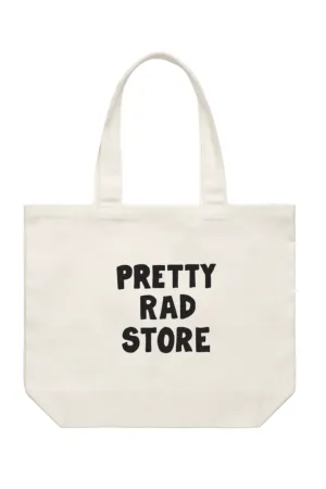 PRS PUFF PRINT TOTE BAG - WHITE