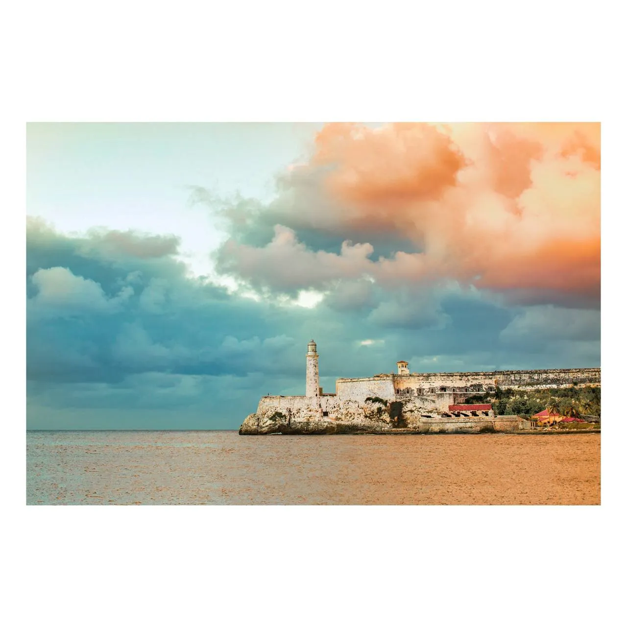 "Castillo De Los Tres Reyes" | Matted Print