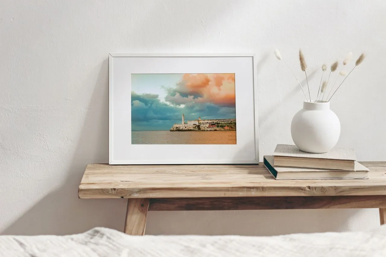 "Castillo De Los Tres Reyes" | Matted Print