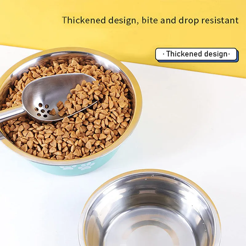 Stainless Steel NonSlip Dog Bowls  High Capacity Feeders