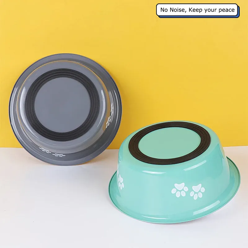 Stainless Steel NonSlip Dog Bowls  High Capacity Feeders