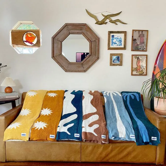 SUNDREAM Dream Plush Throw Blanket - More Prints Available