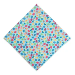 The Worthy Dog Easter Eggs Dog Bandana