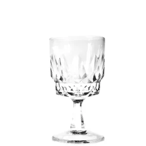 Vintage Red Wine Glass