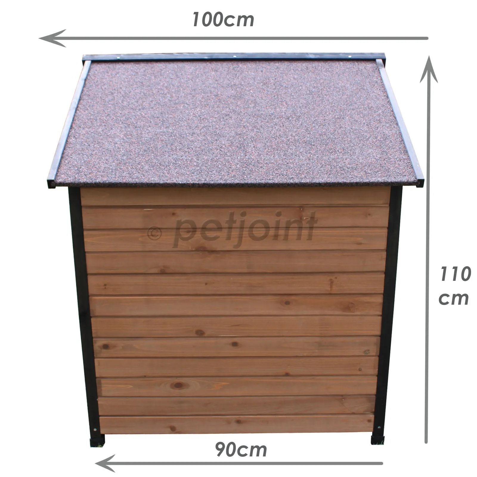 XXL Double Dog Twin Door Extra Large Two Pet Kennel Wooden House